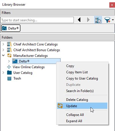 chief architect library|Obtaining and Updating Library Content .